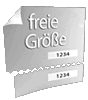 Eintrittskarte, eigenes Format, perforiert & 2 x nummeriert (4/4 beidseitig bedruckt)
