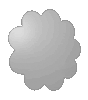 Hohlkammerplatte in Button-Form konturgefräst <br>einseitig 4/0-farbig bedruckt